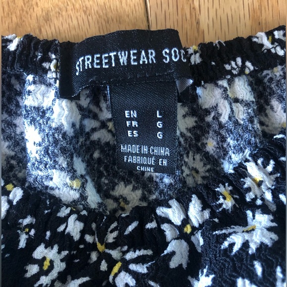 4 for 25$ Floral Summer Dress with little Shoulder Sleeve. Size Large - Picture 4 of 5